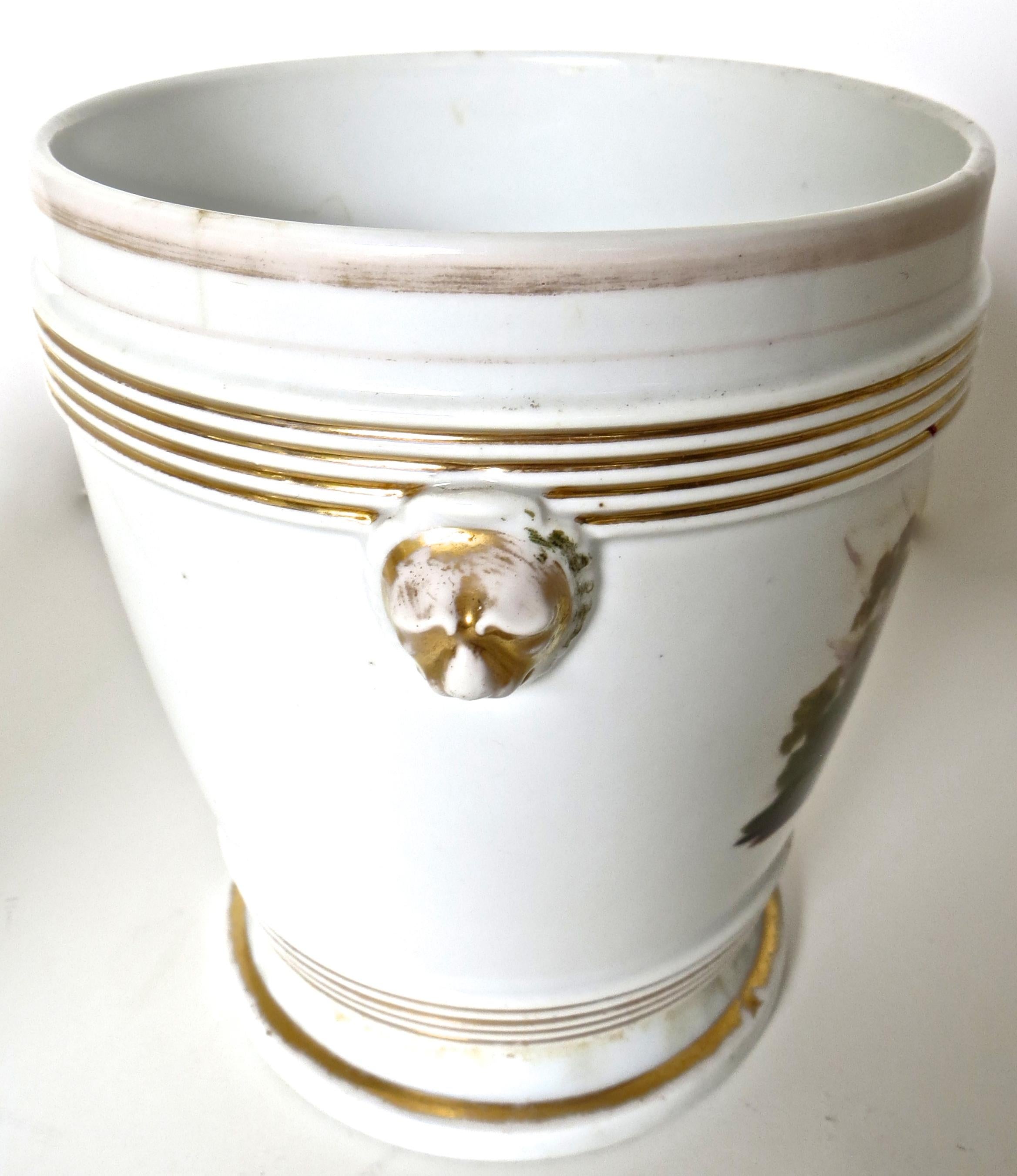 Late 18th Century English Faience Planter In Good Condition For Sale In Incline Village, NV
