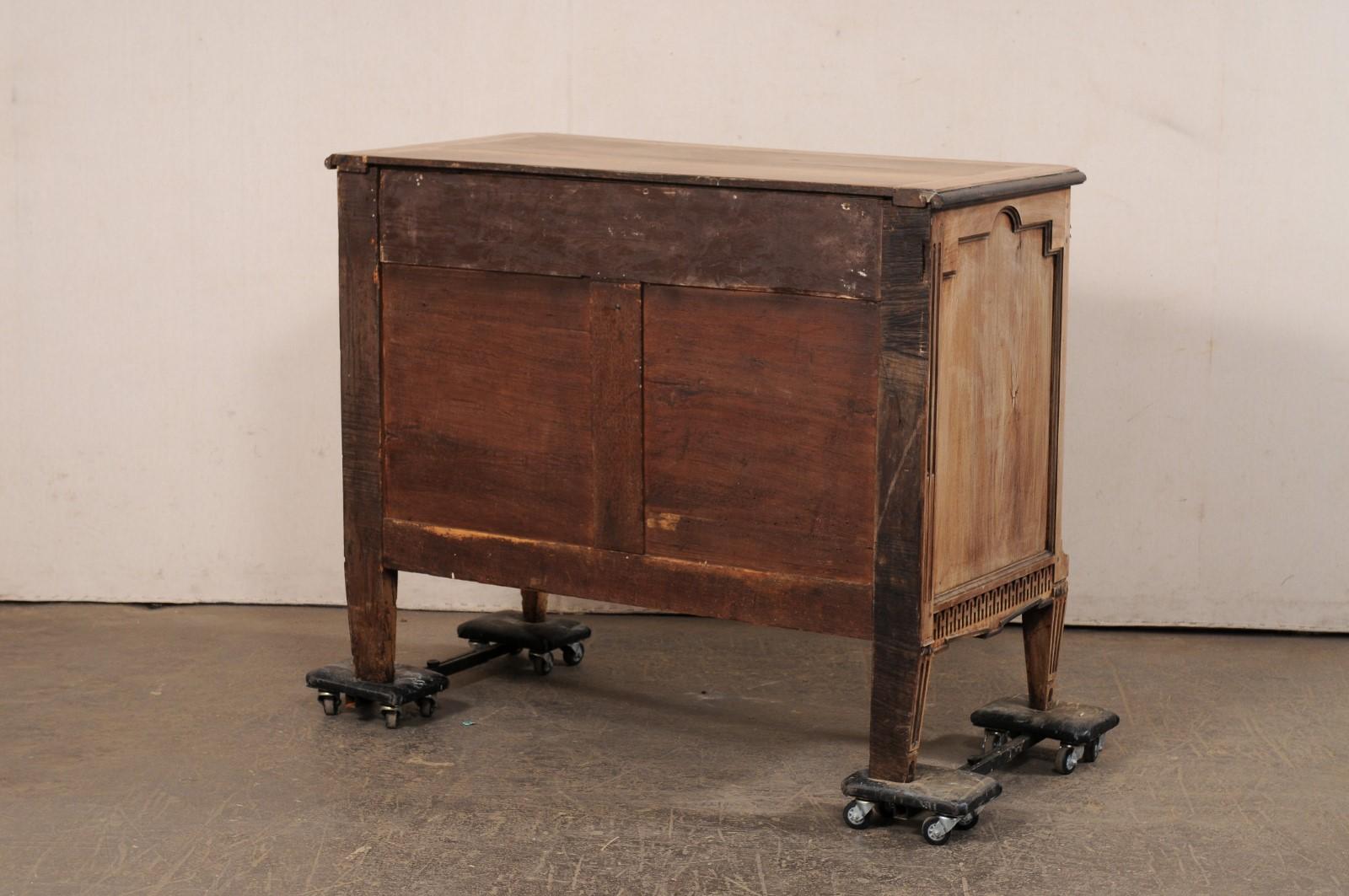 Late 18th C French Commode with Fabulously Carved Details For Sale 2