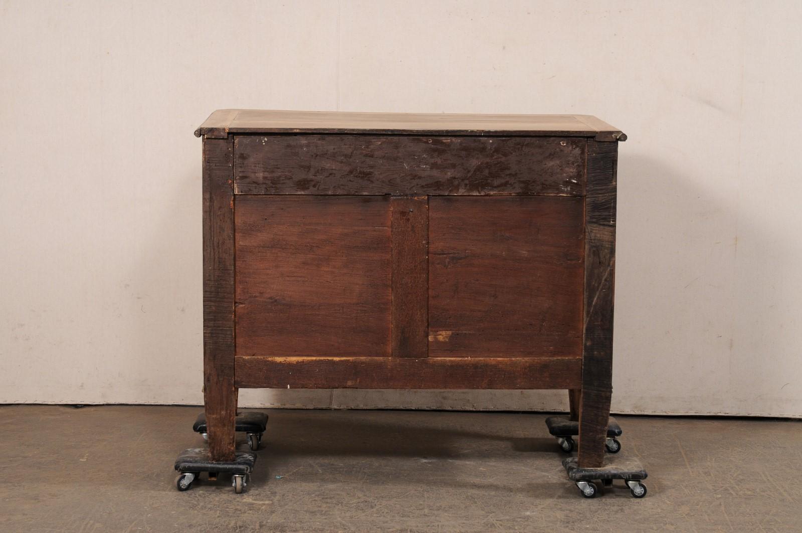 Late 18th C French Commode with Fabulously Carved Details For Sale 3