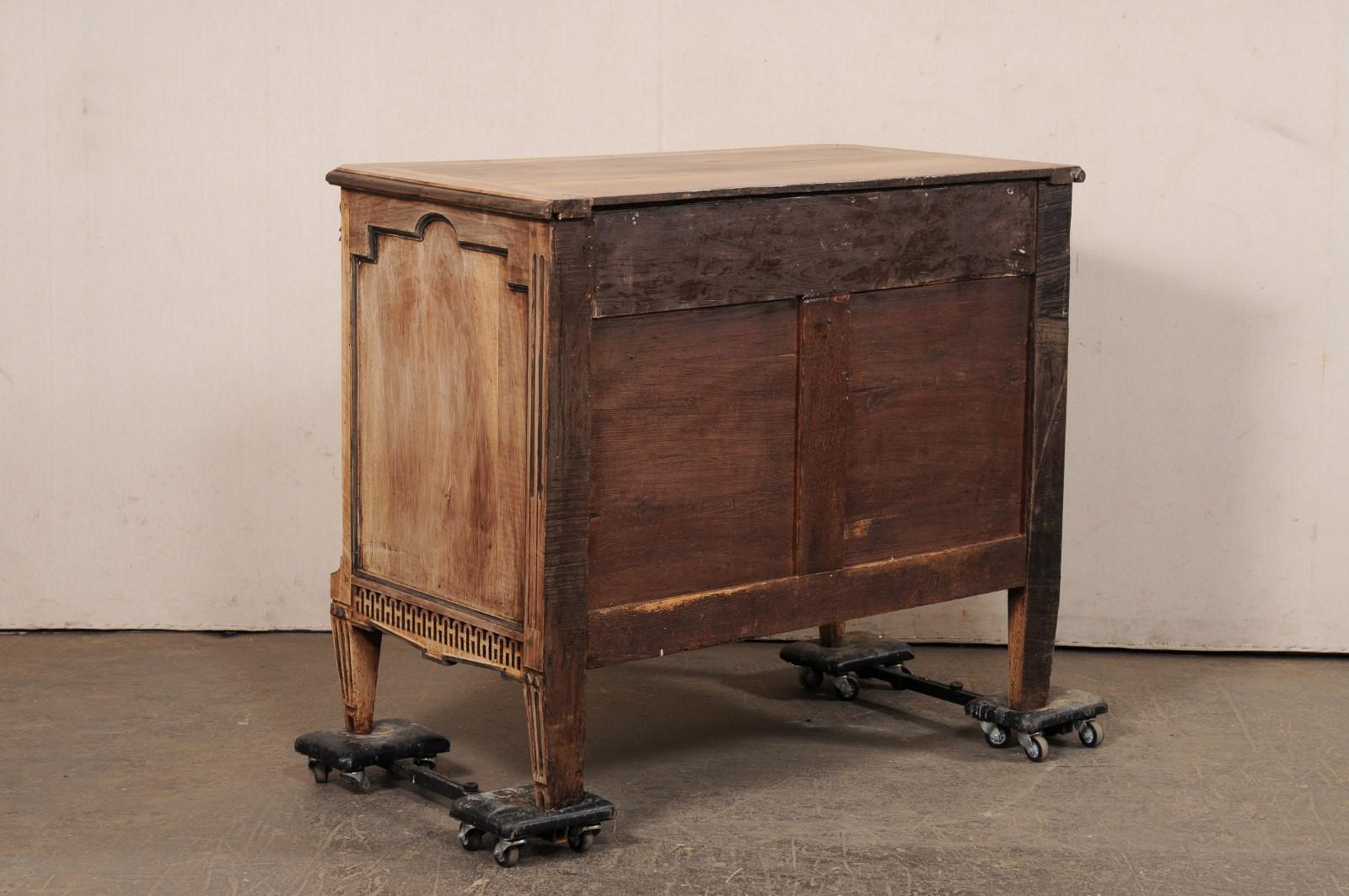 Late 18th C French Commode with Fabulously Carved Details For Sale 4