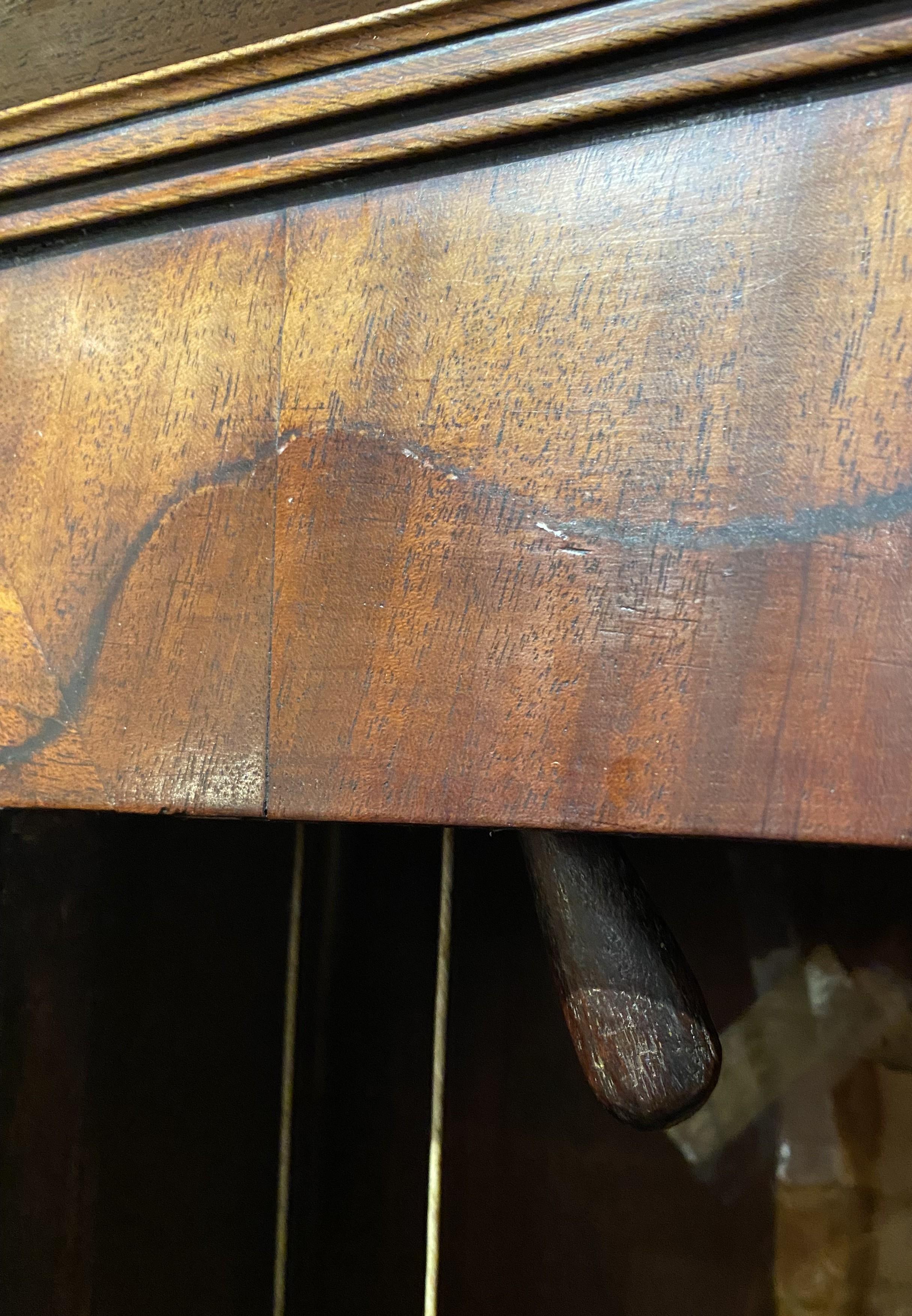 Late 18th c Scottish Mahogany Tall Clock by Ebenezer Anderson, Auchtermuchty For Sale 11