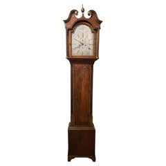 Horloge haute en acajou écossais de la fin du XVIIIe siècle par Ebenezer Anderson, Auchtermuchty