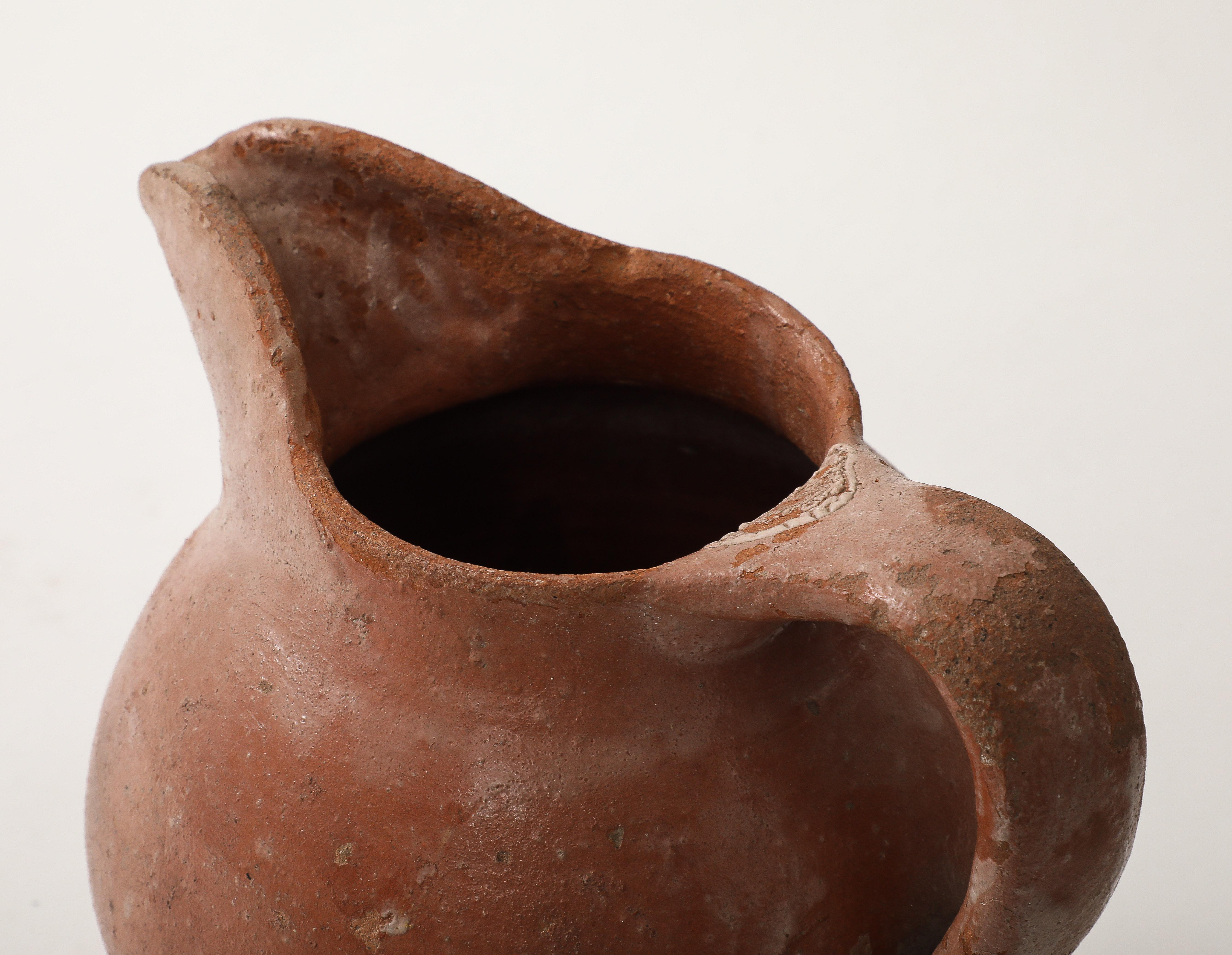 Late 18th C. Italian Earthenware Pitcher For Sale 6
