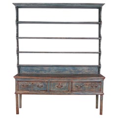 Late 18th C Original Painted Dresser