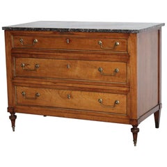 Late 18th Century French Directoire Fruitwood Commode