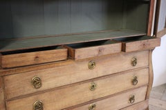 Late 18th Century Louis XVI Display Cabinet in Bleached Oak
