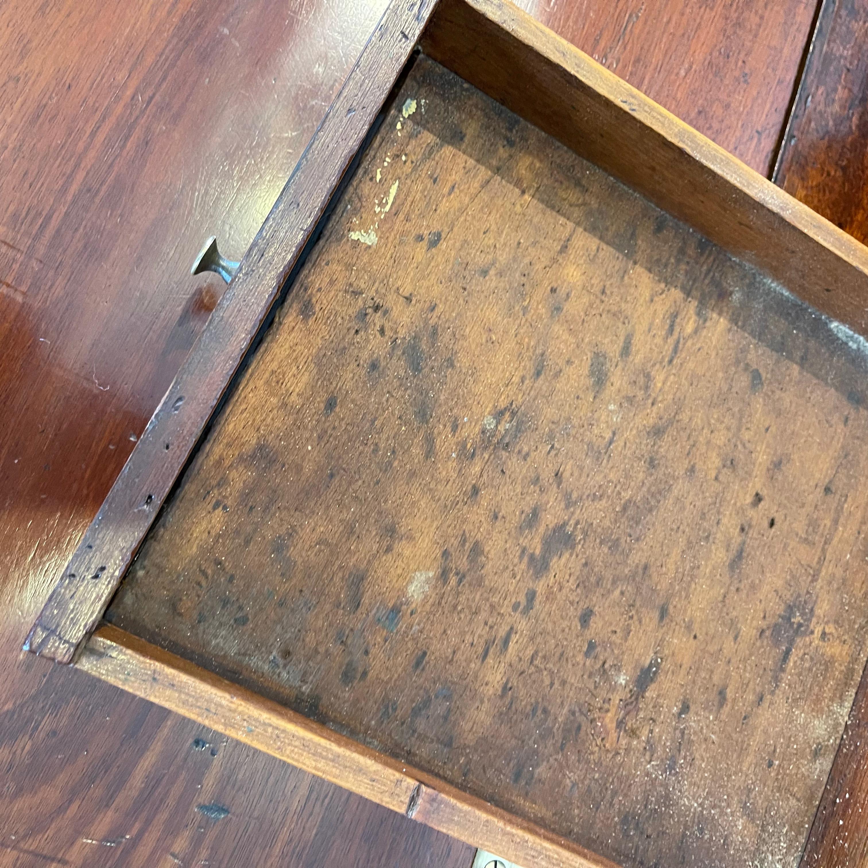 Late 18th Century American Mahogany Slant Front Desk 7