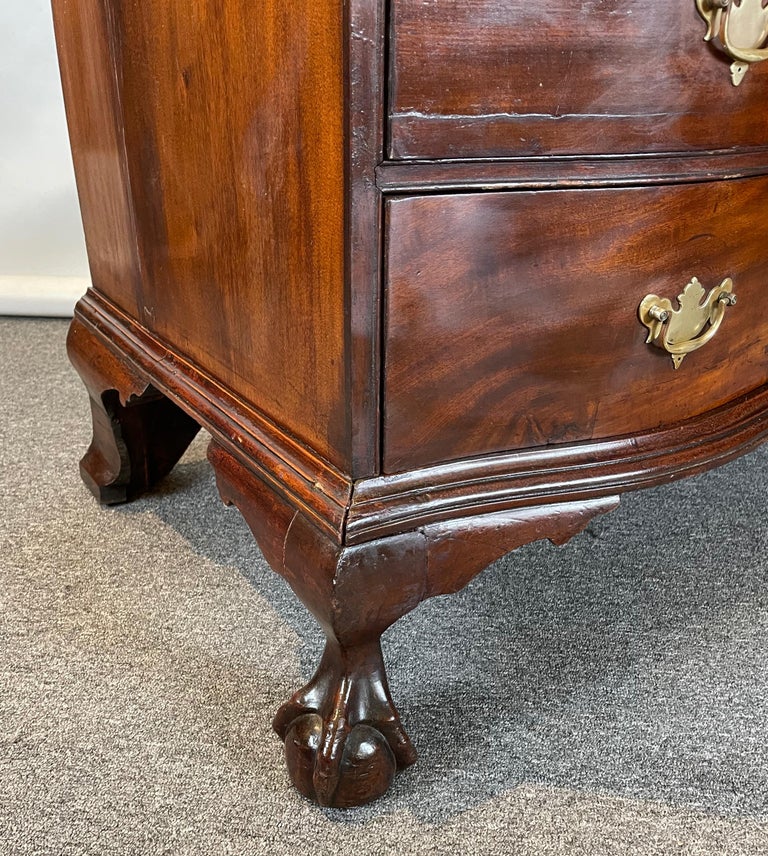 Late 18th Century American Mahogany Slant Front Desk For Sale 11