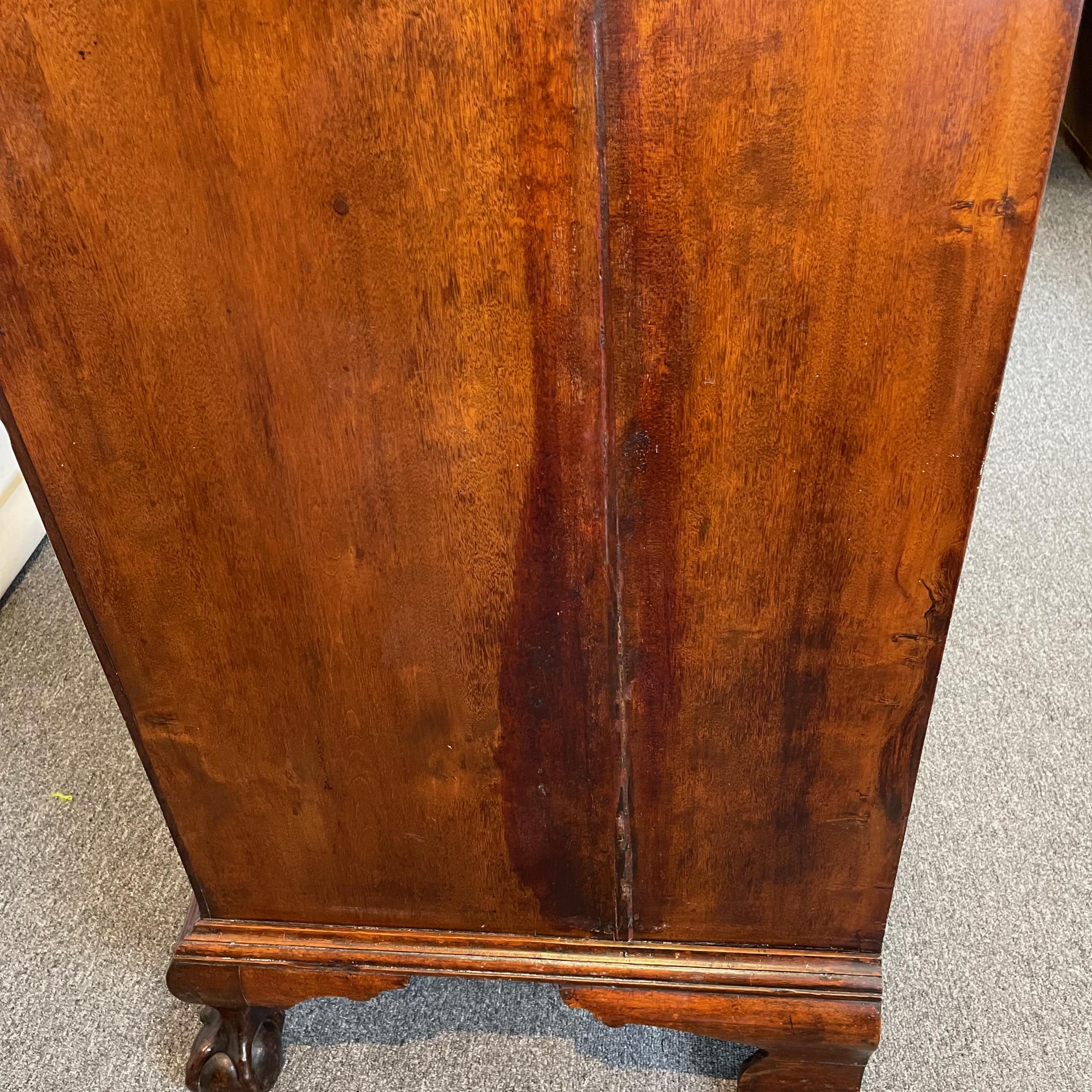 Late 18th Century American Mahogany Slant Front Desk 1