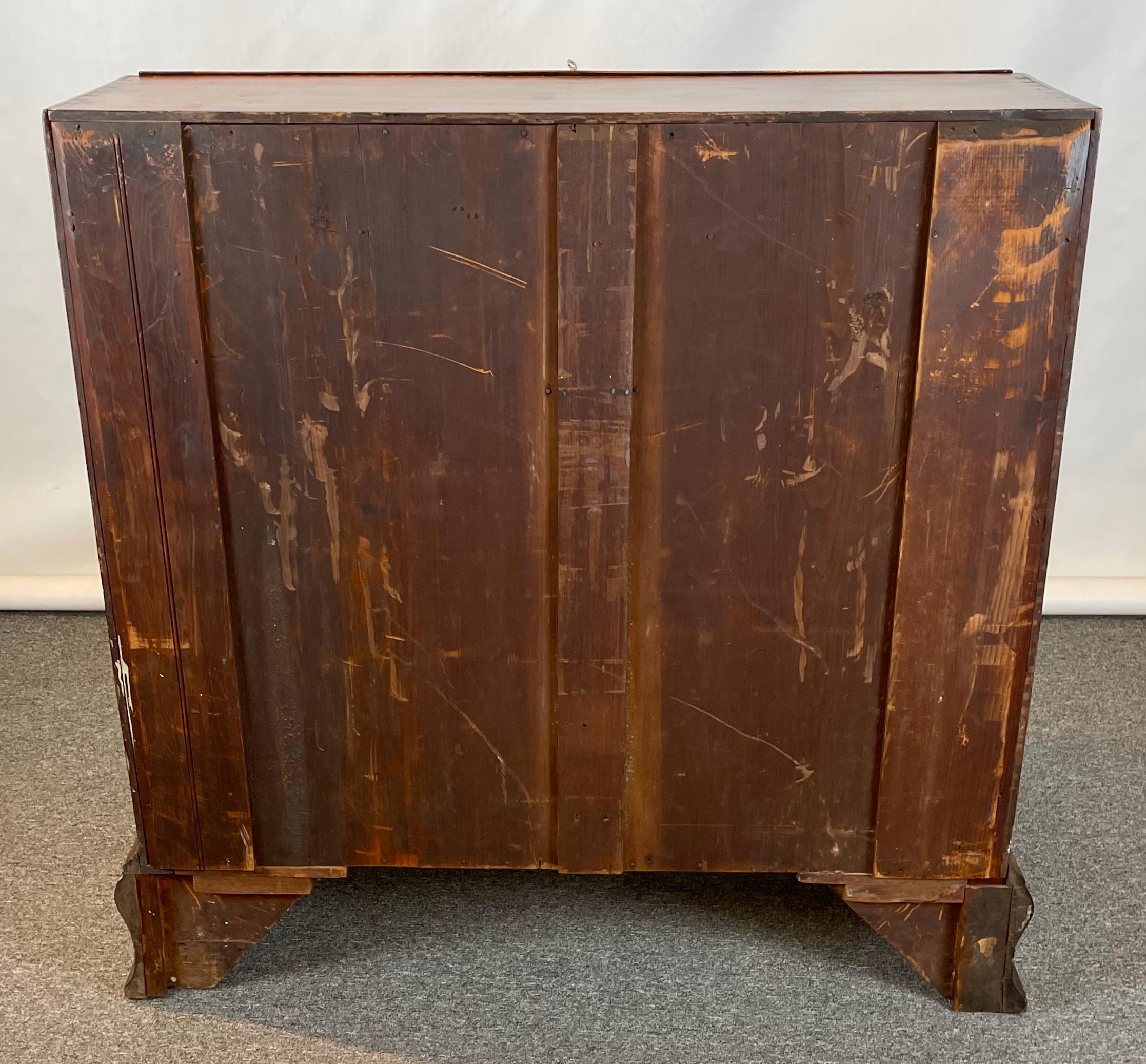 Late 18th Century American Mahogany Slant Front Desk 2