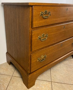 Late 18th Century American Oak Chest of Drawers, Circa 1770