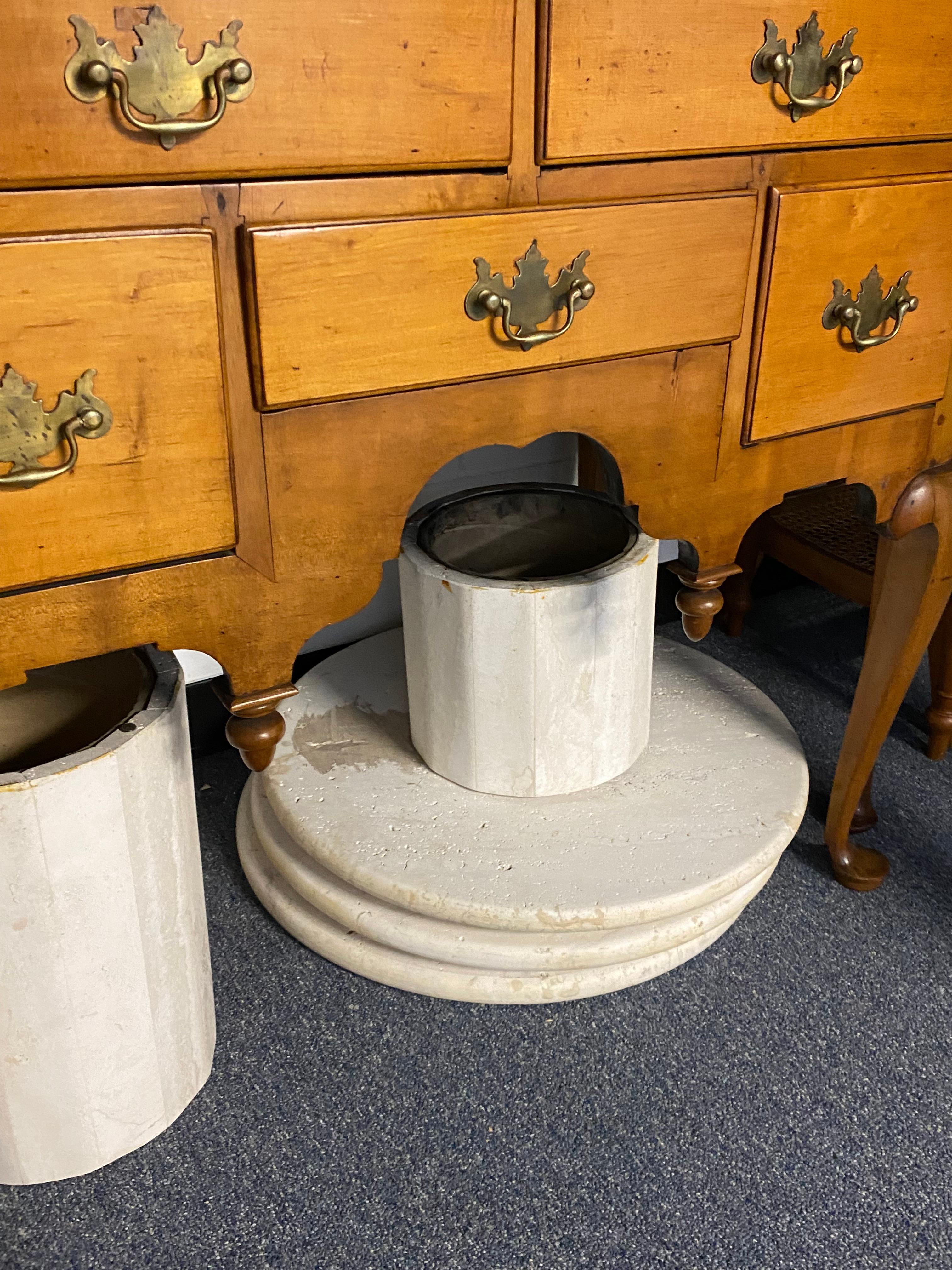 Late 18th Century American Queen Anne Flat Top Maple Highboy Double For Sale 12