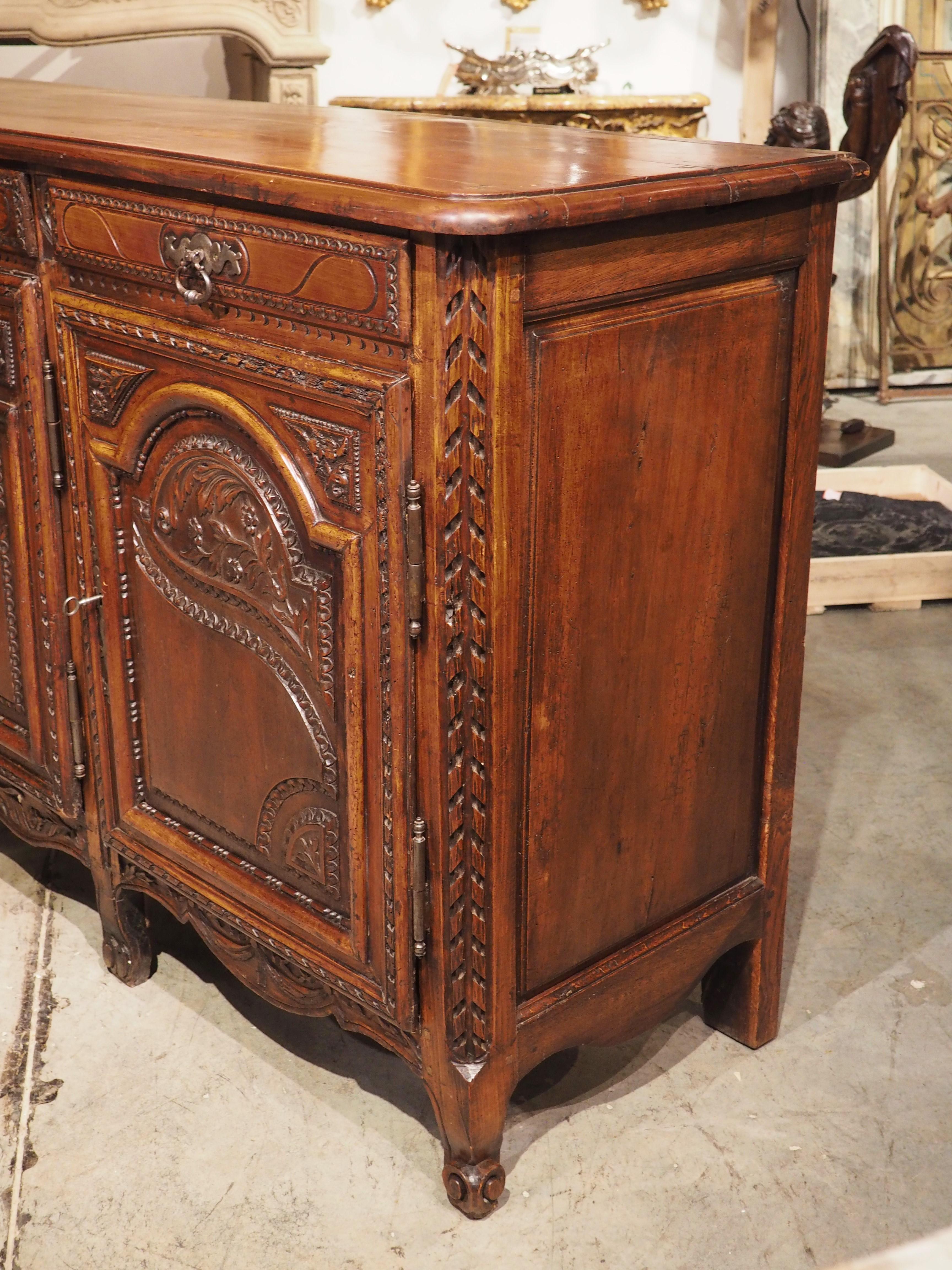 Late 18th Century Antique French Four-Door Enfilade Buffet 4