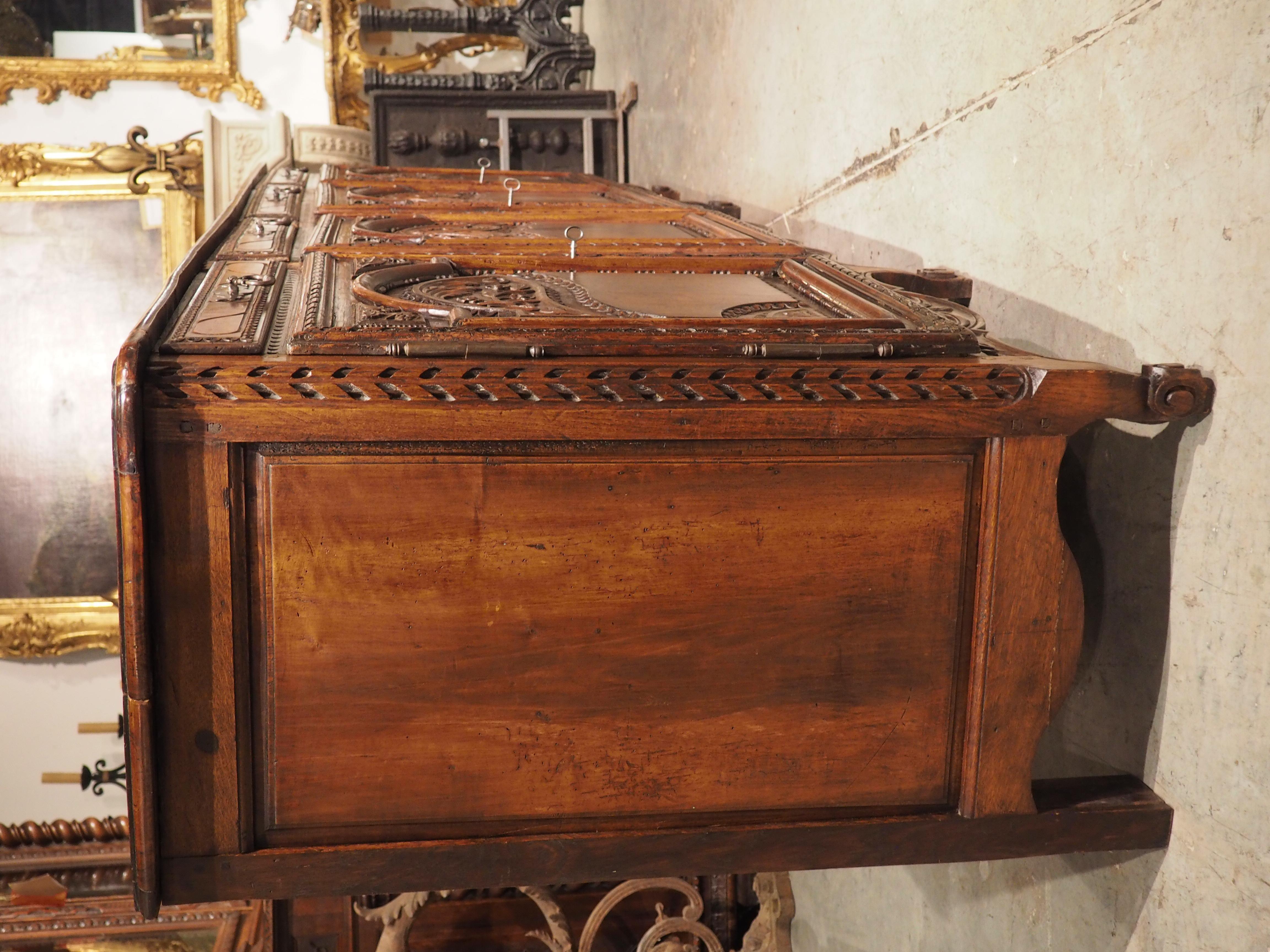 Late 18th Century Antique French Four-Door Enfilade Buffet 14