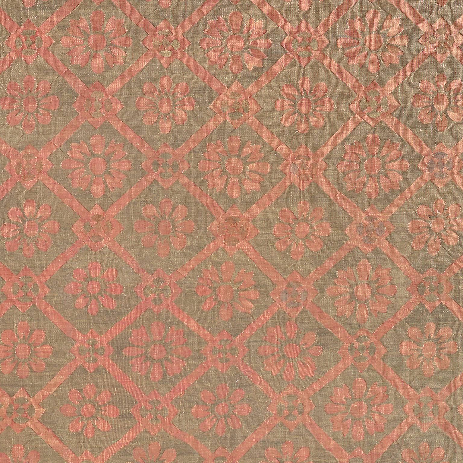 Alfombra de Aubusson de finales del siglo XVIII Francés en venta