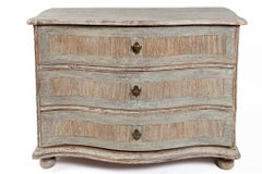 Late 18th Century Baroque Painted Chest Of Drawers