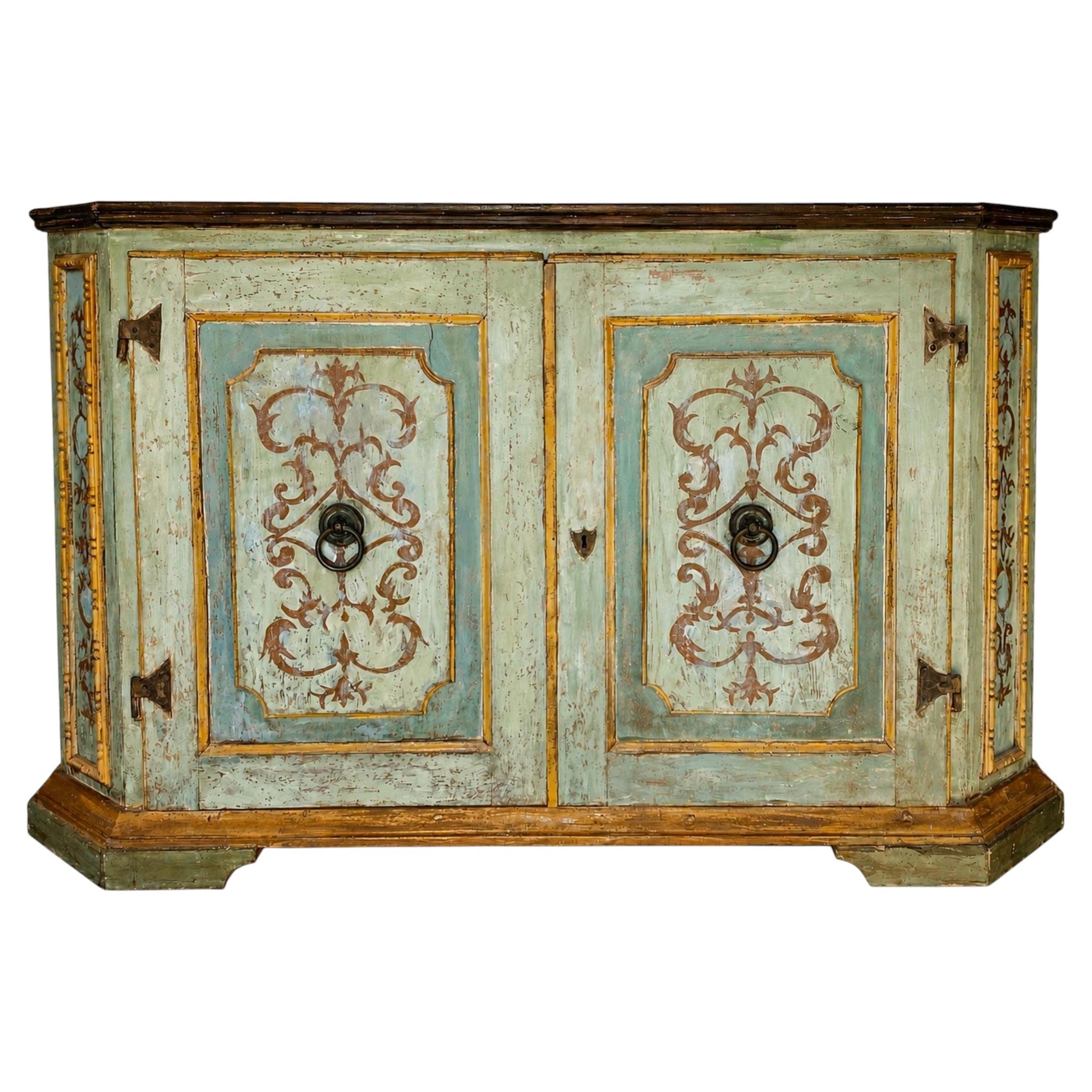 Late 18th Century Baroque Tuscan Credenza