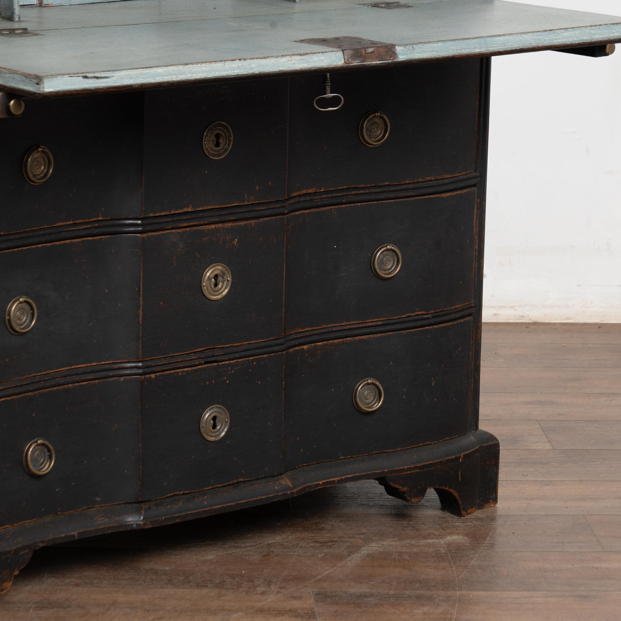 Segreteria in Oak della fine del XVIII secolo proveniente dalla Danimarca in vendita 10