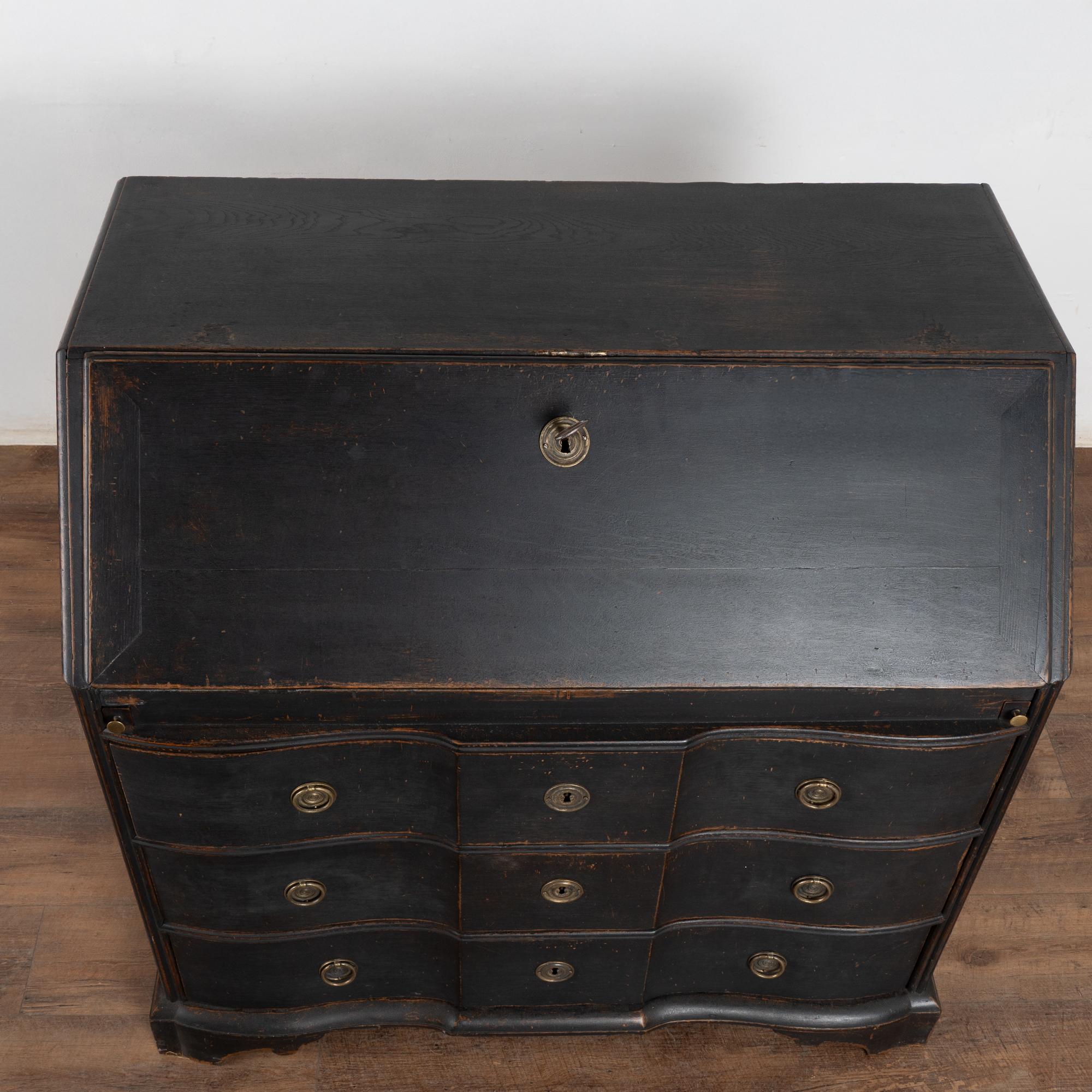 Ottone Segreteria in Oak della fine del XVIII secolo proveniente dalla Danimarca in vendita