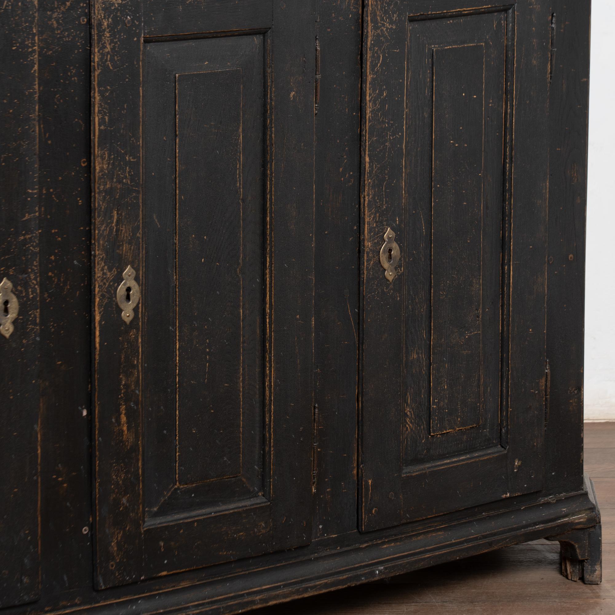 Armadietto a vetrina in Oak Oak della fine del XVIII secolo proveniente dalla Danimarca in vendita 7