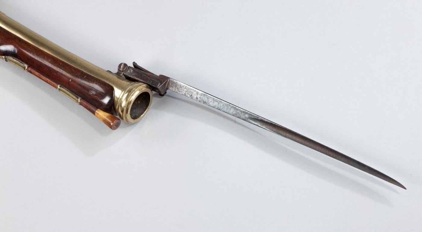 Early 19th Century Late 18th Century Blundebus by P. Bond