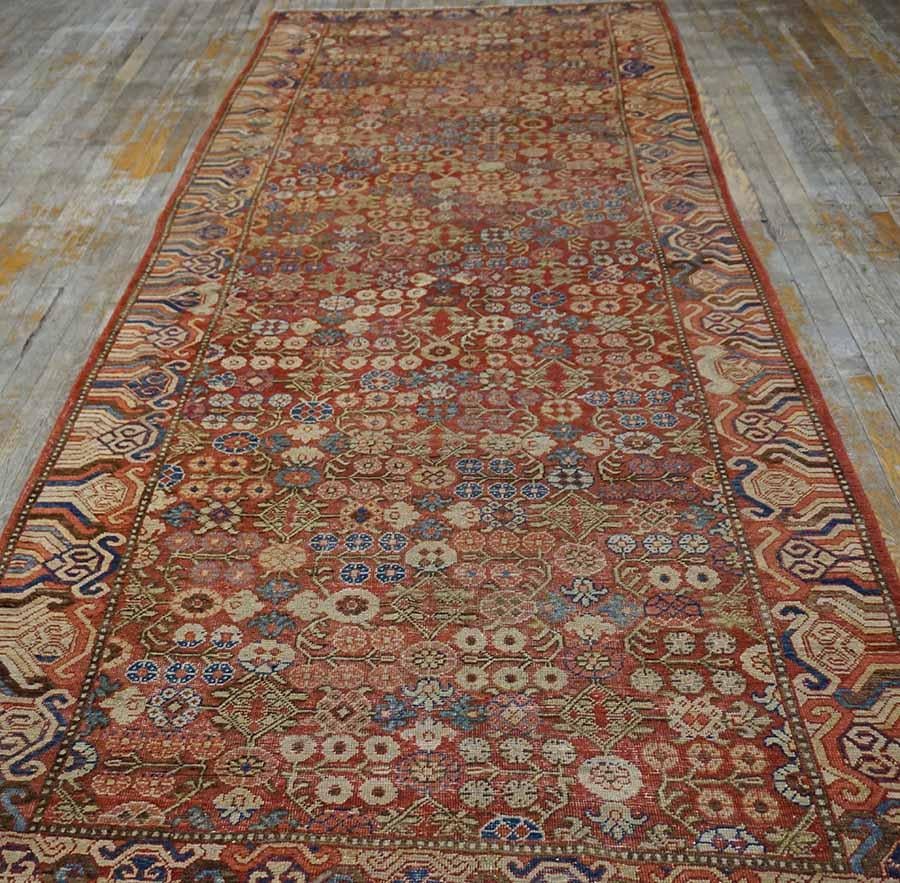 Hand-Knotted Late 18th Century Central Asian 