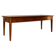 Antique Late 18th Century Chestnut Farm Table