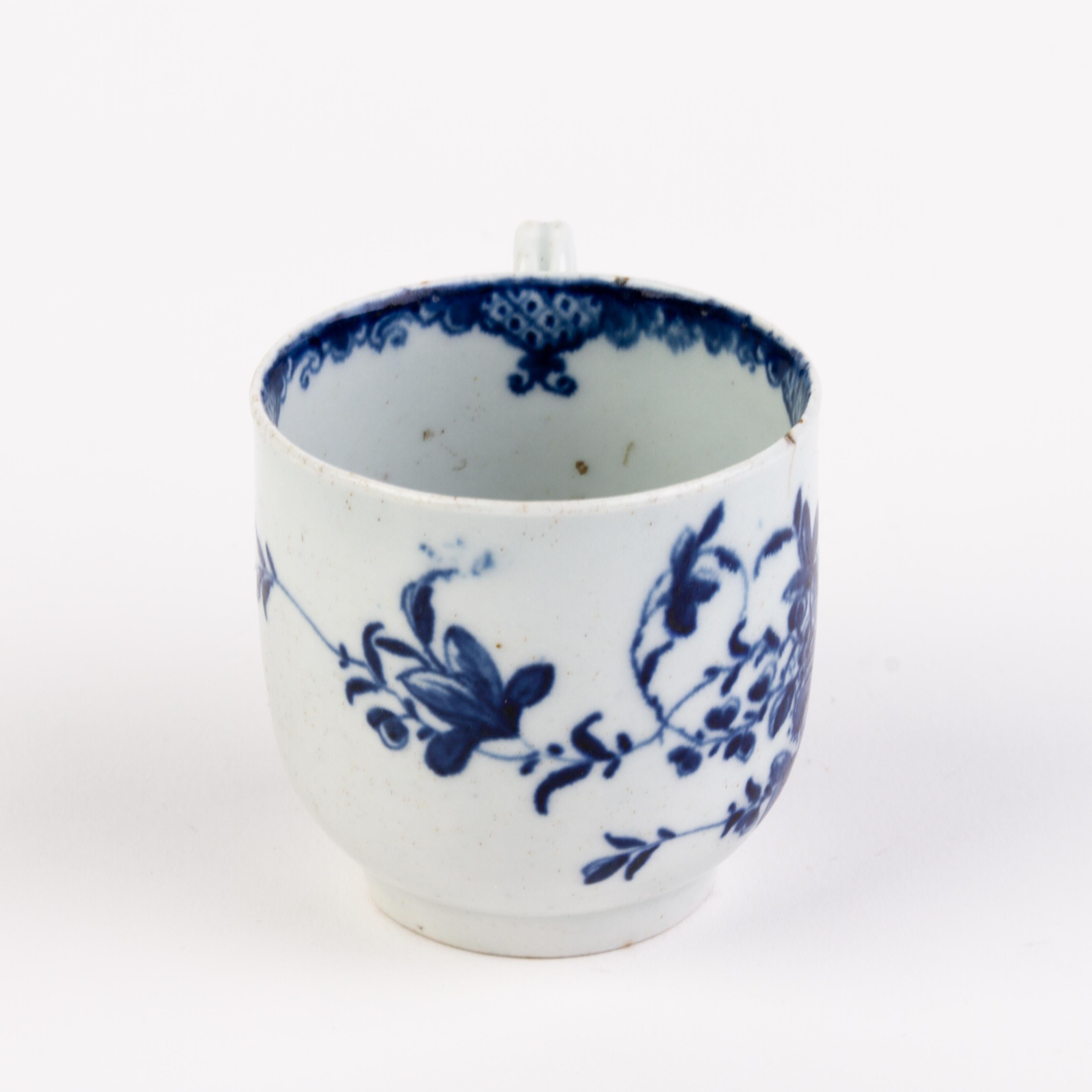Late 18th Century Chinese Flowers Worcester Porcelain English Tea Cup
Good condition overall, as seen
From a private collection.
Free international shipping.