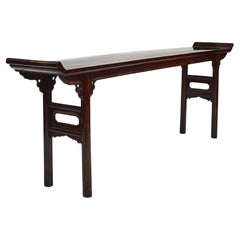 Antique Late 18th Century Chinese Ming Style Alter Table