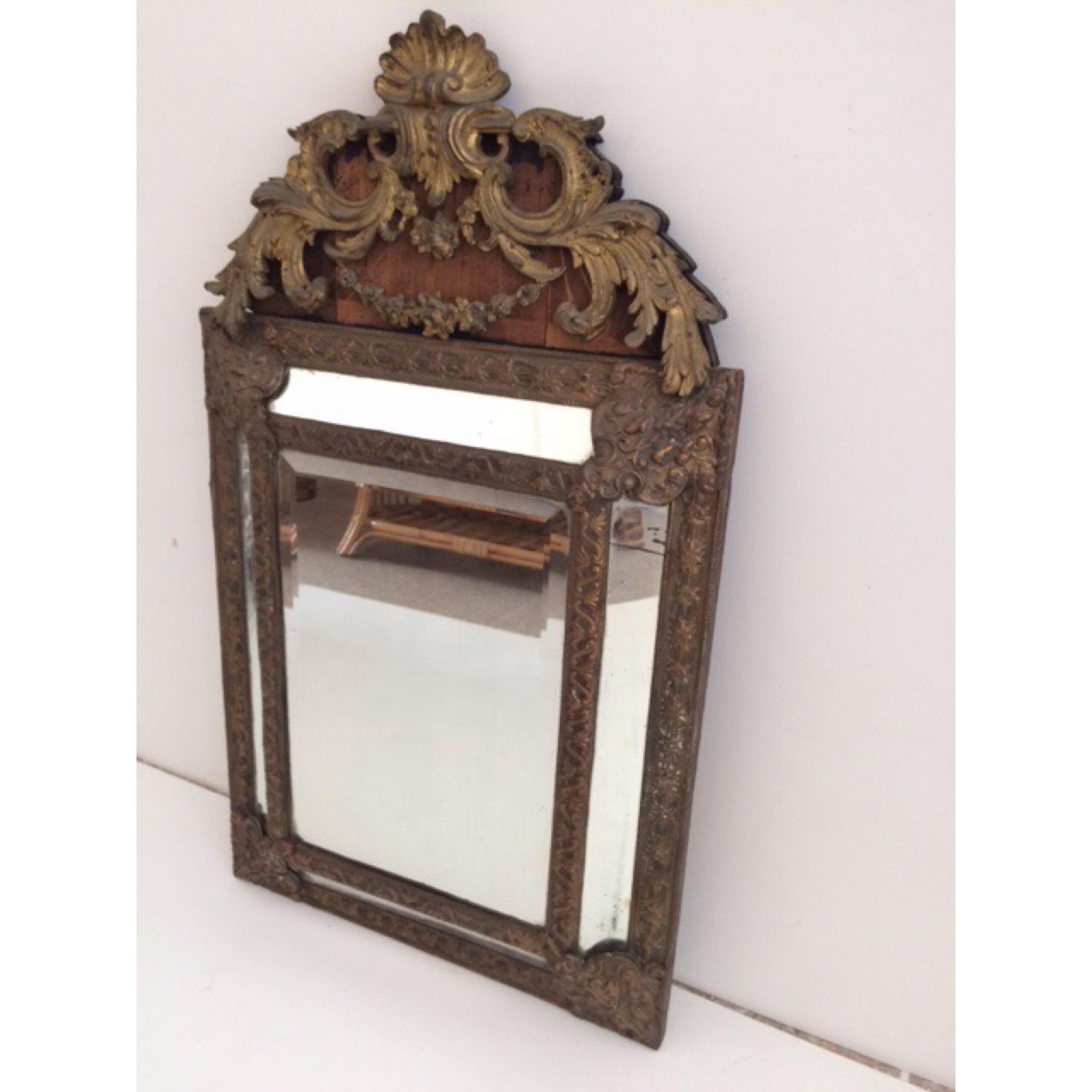 Late 18th Century Continental European Mirror In Good Condition In Los Angeles, CA