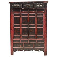 Late 18th Century Decorated Cabinet from Shanxi, China