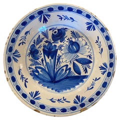 Late 18th Century Delft Plate