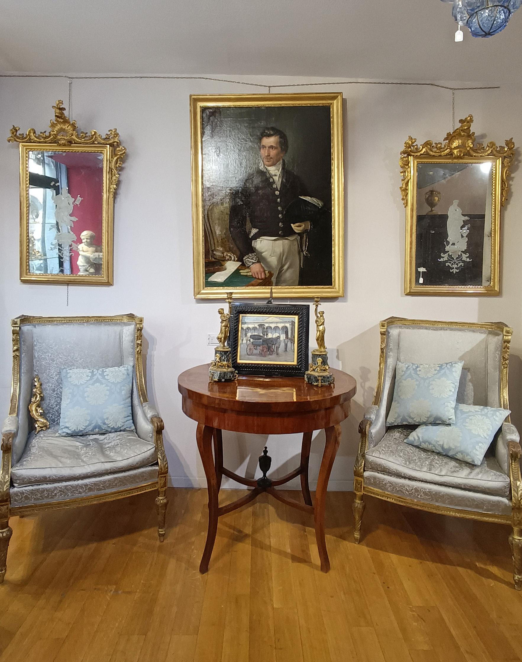 LATE 18th CENTURY DIRECTOIRE COFFEE TABLE WITH WALNUT VENEER in vendita 2