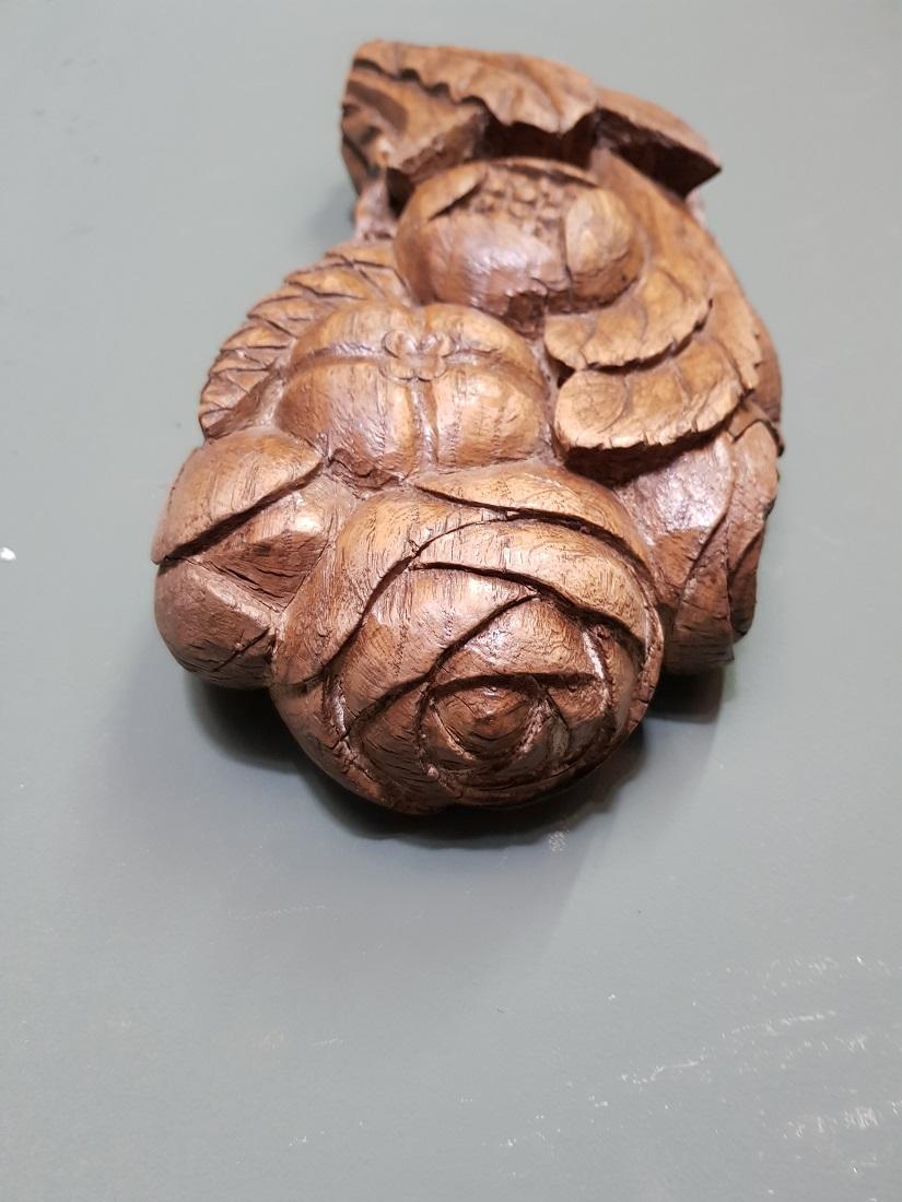 Late 18th Century Dutch Hand Carved Wooden Ornament Louis XVI In Good Condition For Sale In Raalte, NL