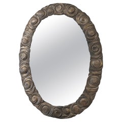Late 18th Century/Early 19th Century Tole Cloud Mirror