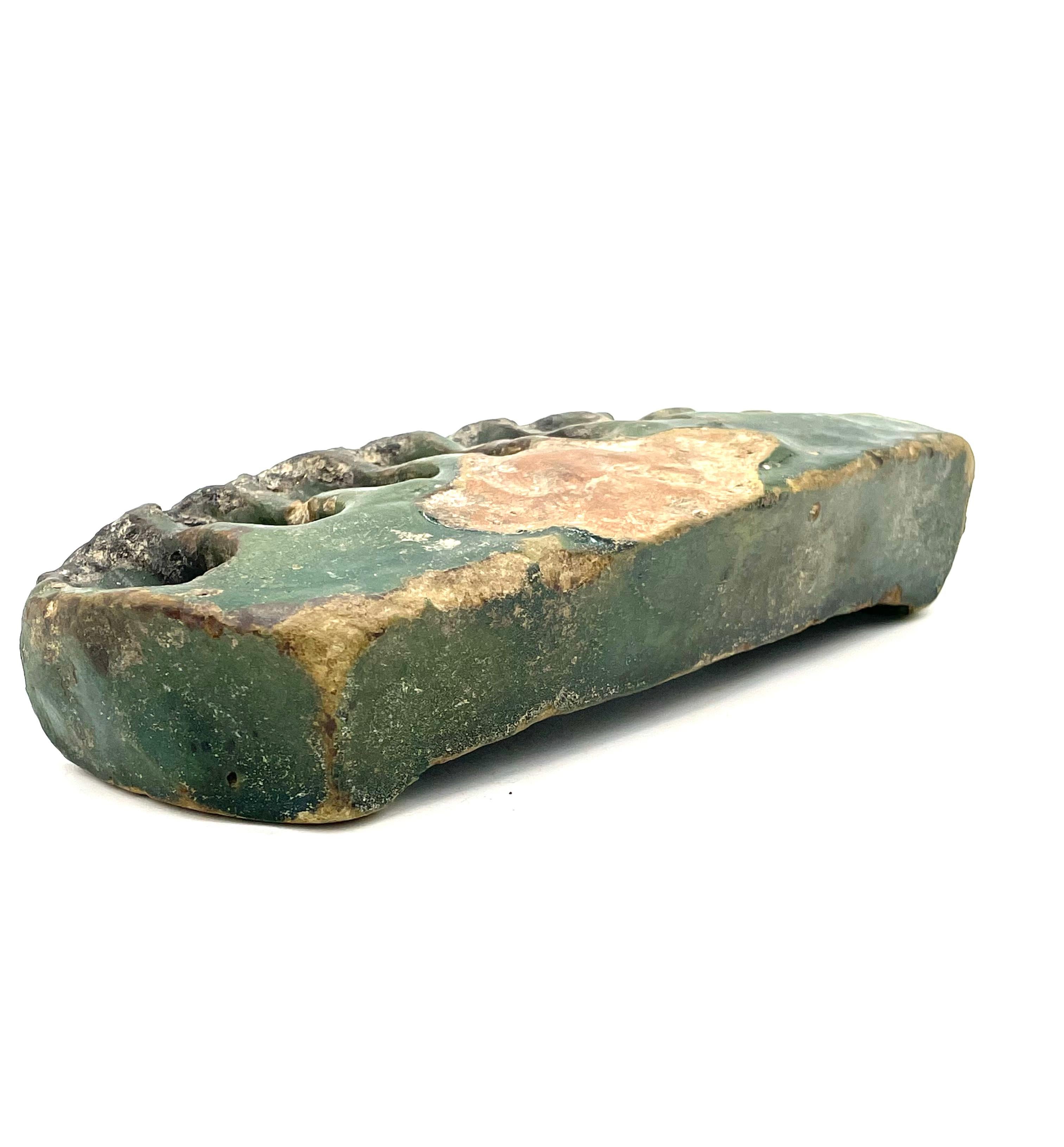 Poterie Lampe de Hanoukka en faïence de la fin du XVIIIe siècle, Djerba, Tunisie en vente