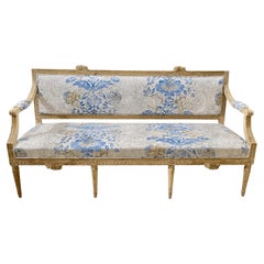 Late 18th Century elegan Swedish Gustavian Settee