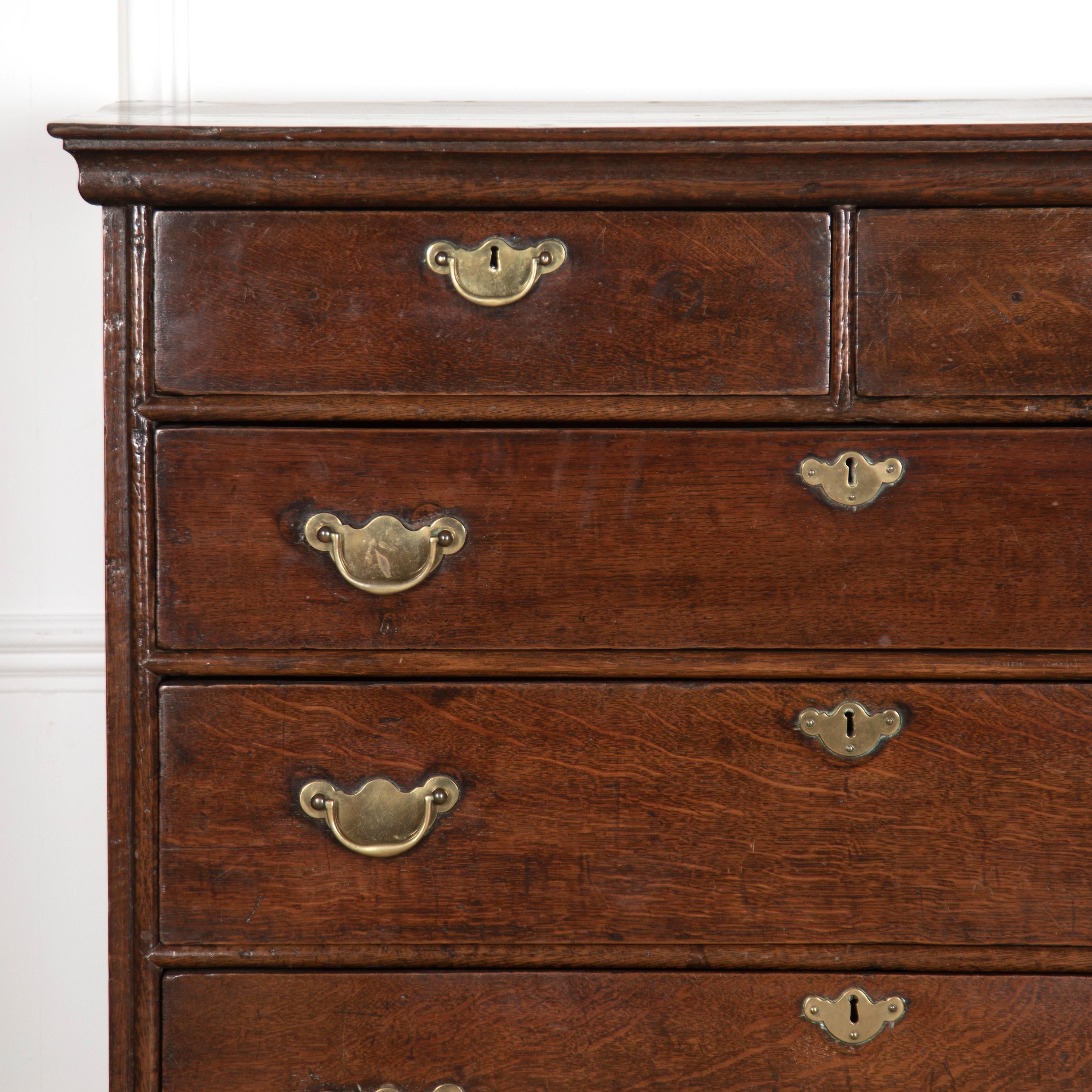 Late 18th Century English Chest on Stand For Sale 2