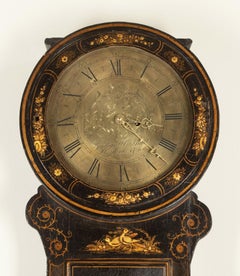 Reloj de Taberna Chinoiserie Inglés de Finales del Siglo XVIII