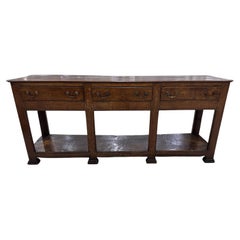 Late 18th Century English Dresser Base