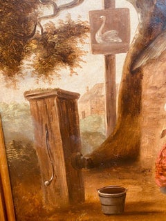 Late 18th Century English Genre Painting Attributed to George Morland