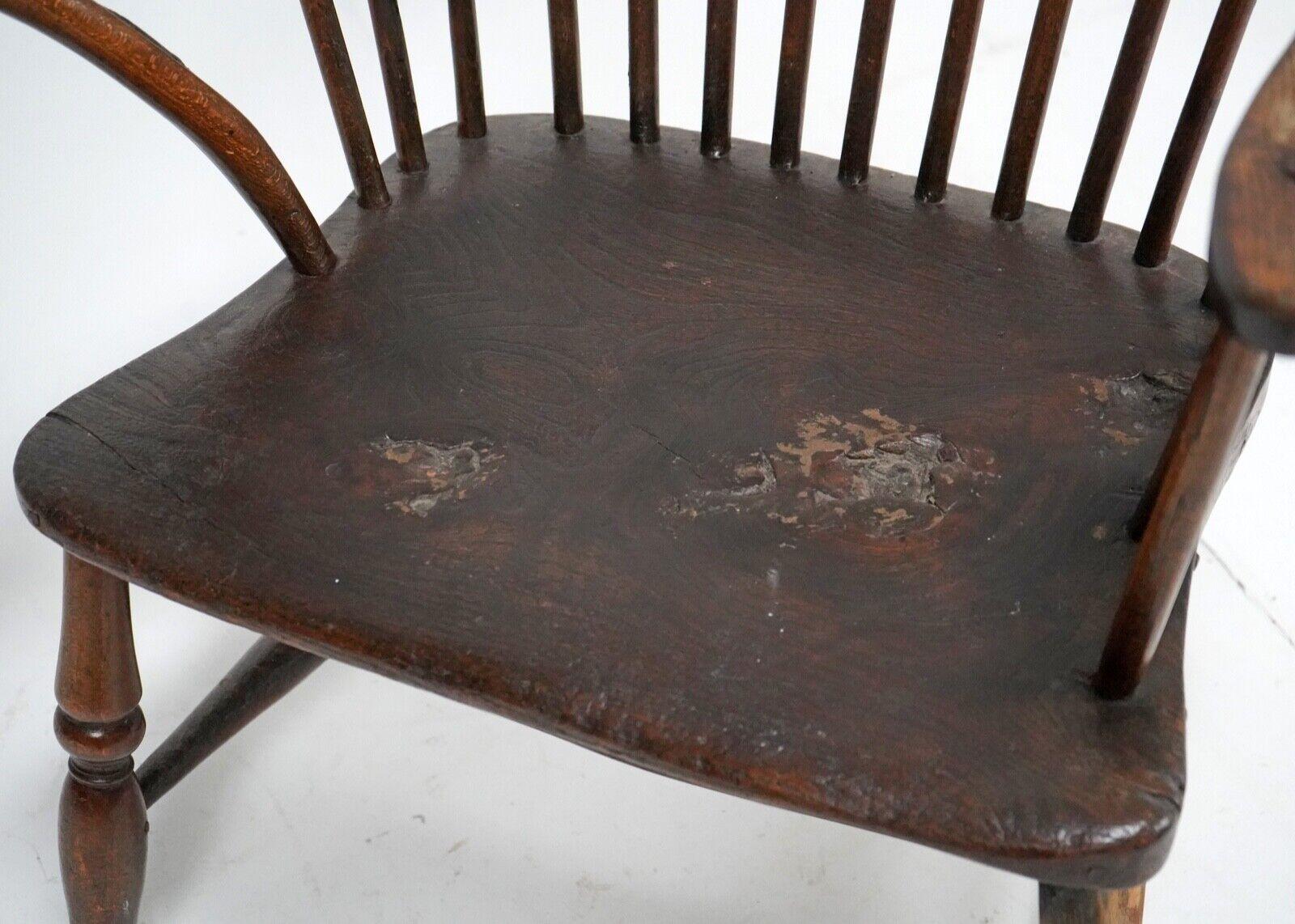 Late 18th Century English Hoop Back Windsor Chair 7