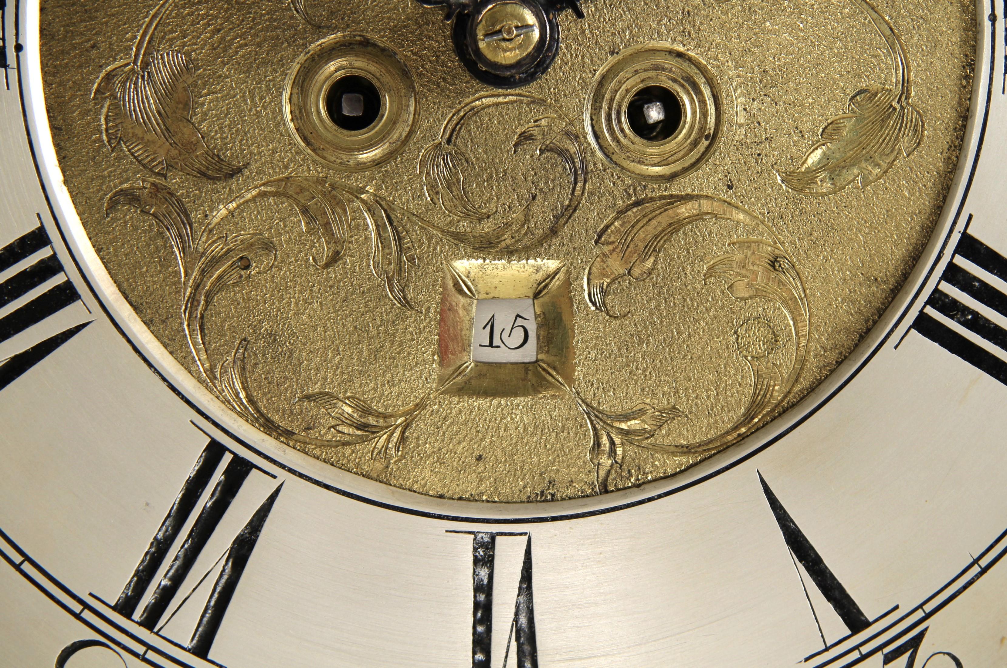 Late 18th Century English Longcase Clock with Moonphases, Manchester, circa 1780 For Sale 4