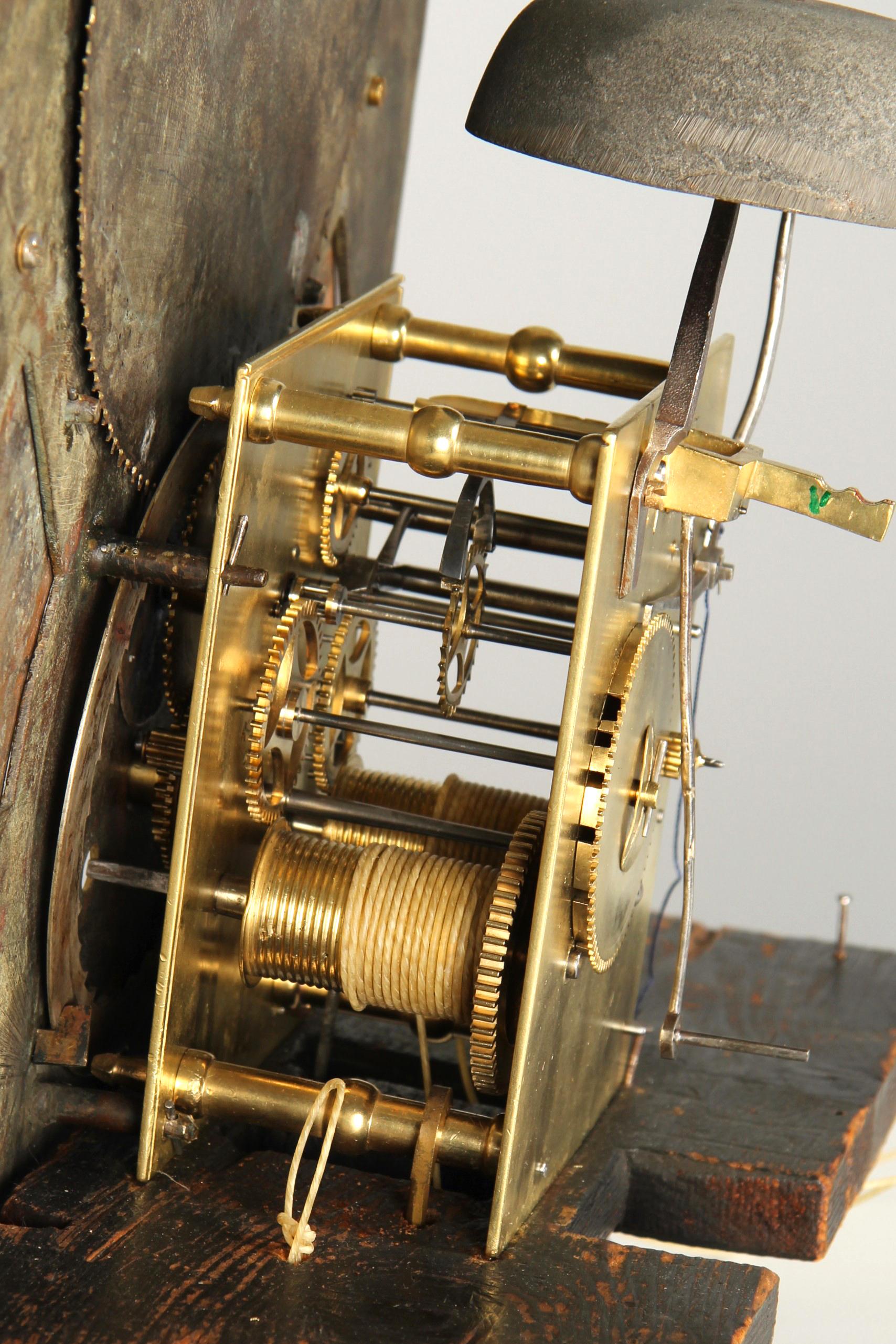 Late 18th Century English Longcase Clock with Moonphases, Manchester, circa 1780 For Sale 9