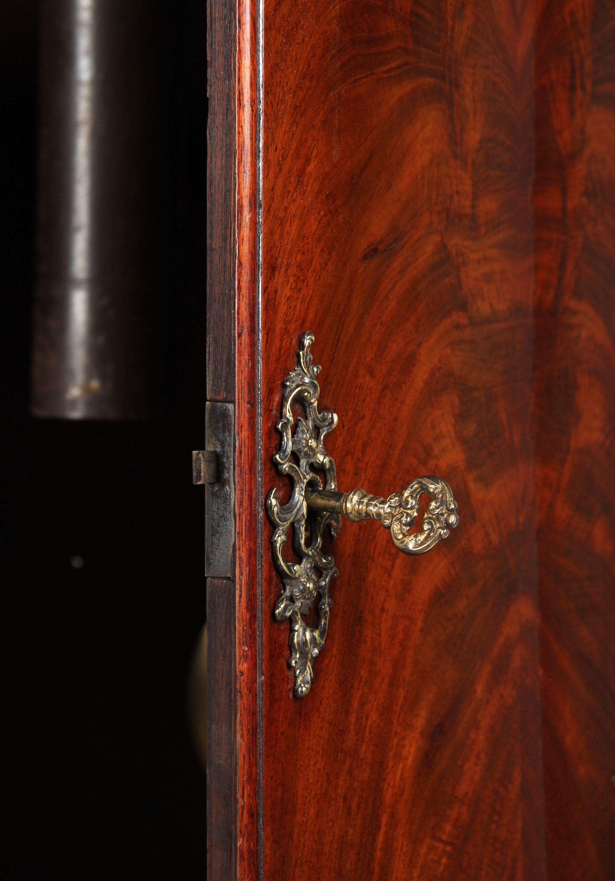 Late 18th Century English Longcase Clock with Moonphases, Manchester, circa 1780 For Sale 12
