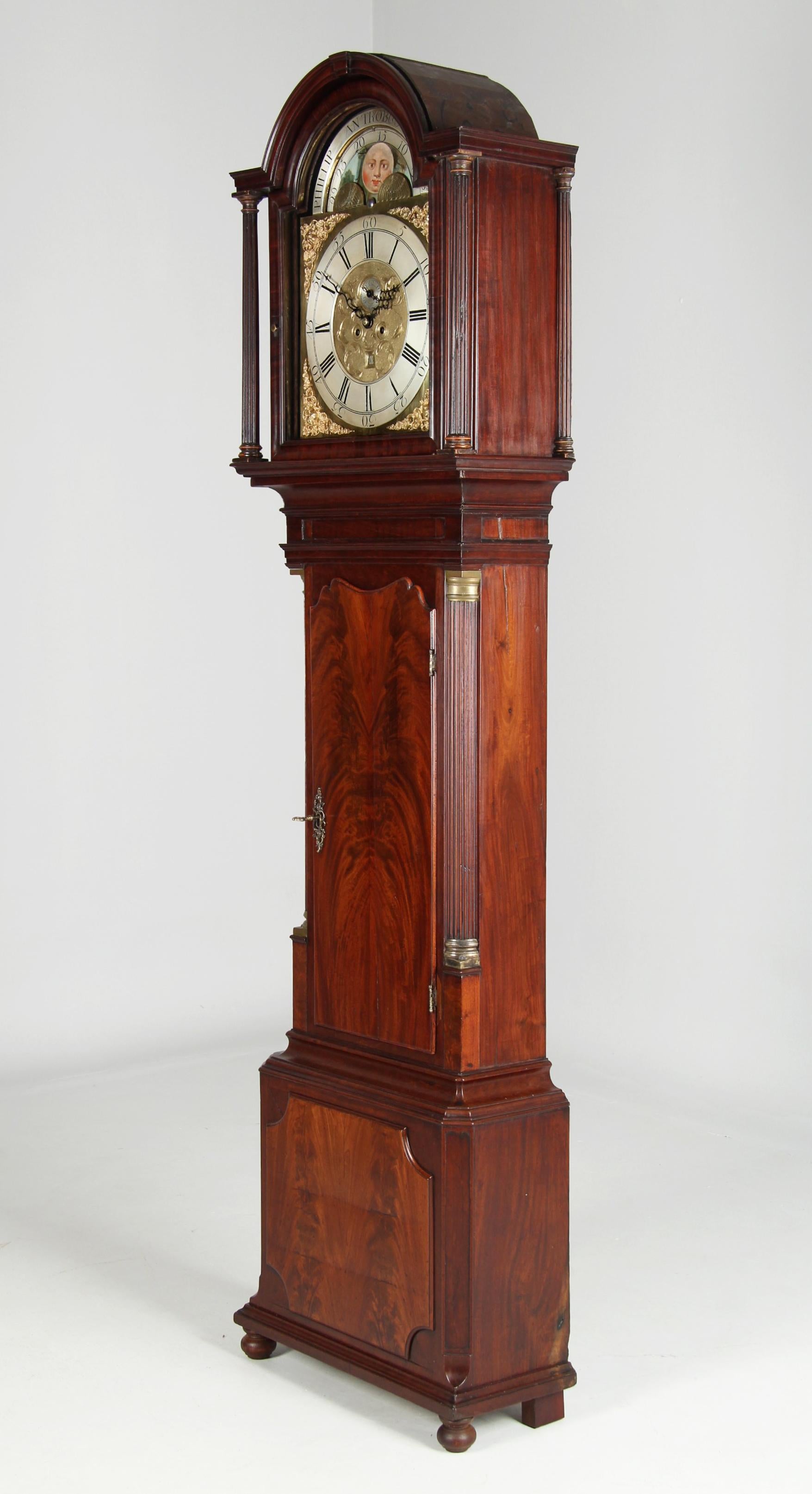 18th century grandfather clock