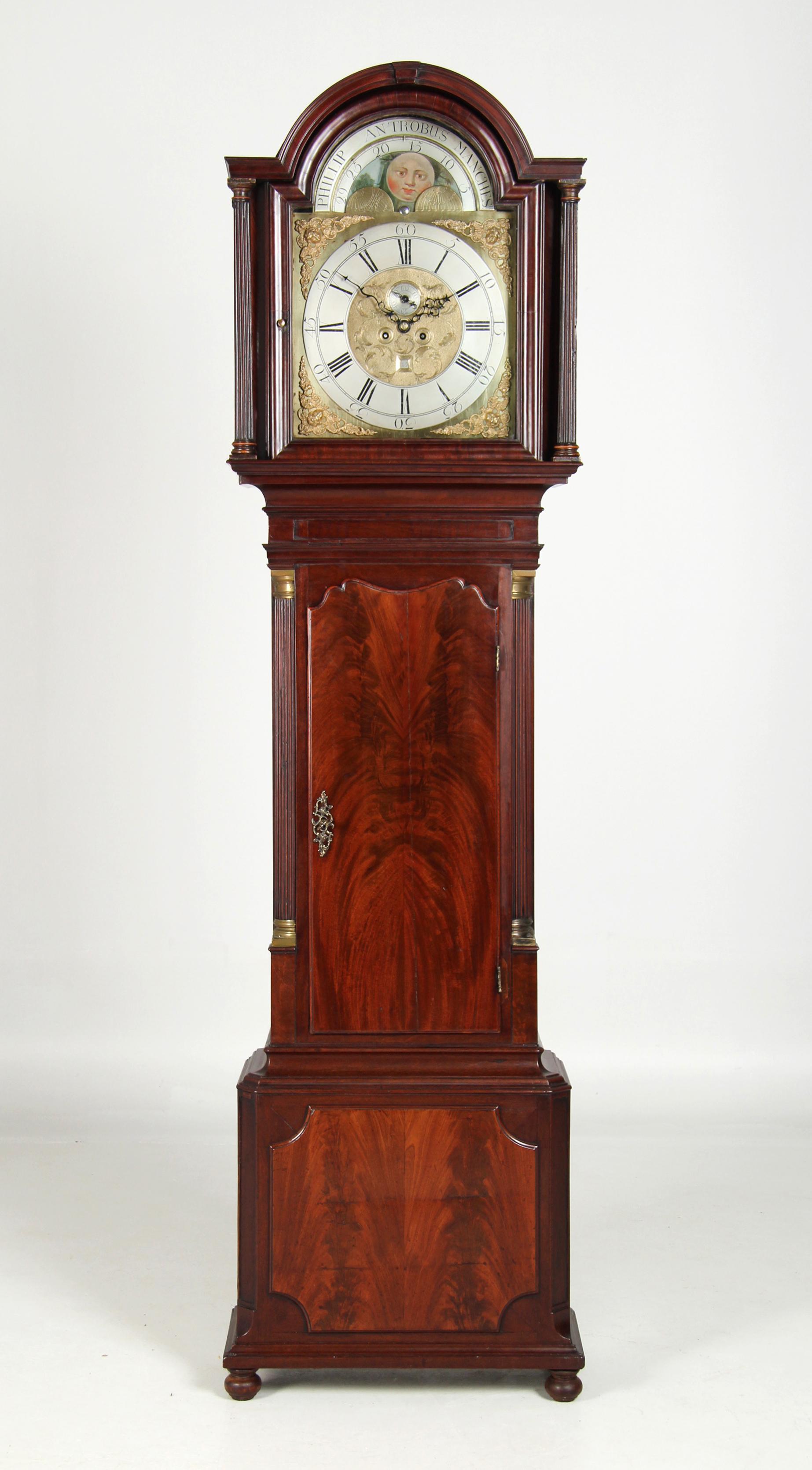 antique grandfather clock 1800s