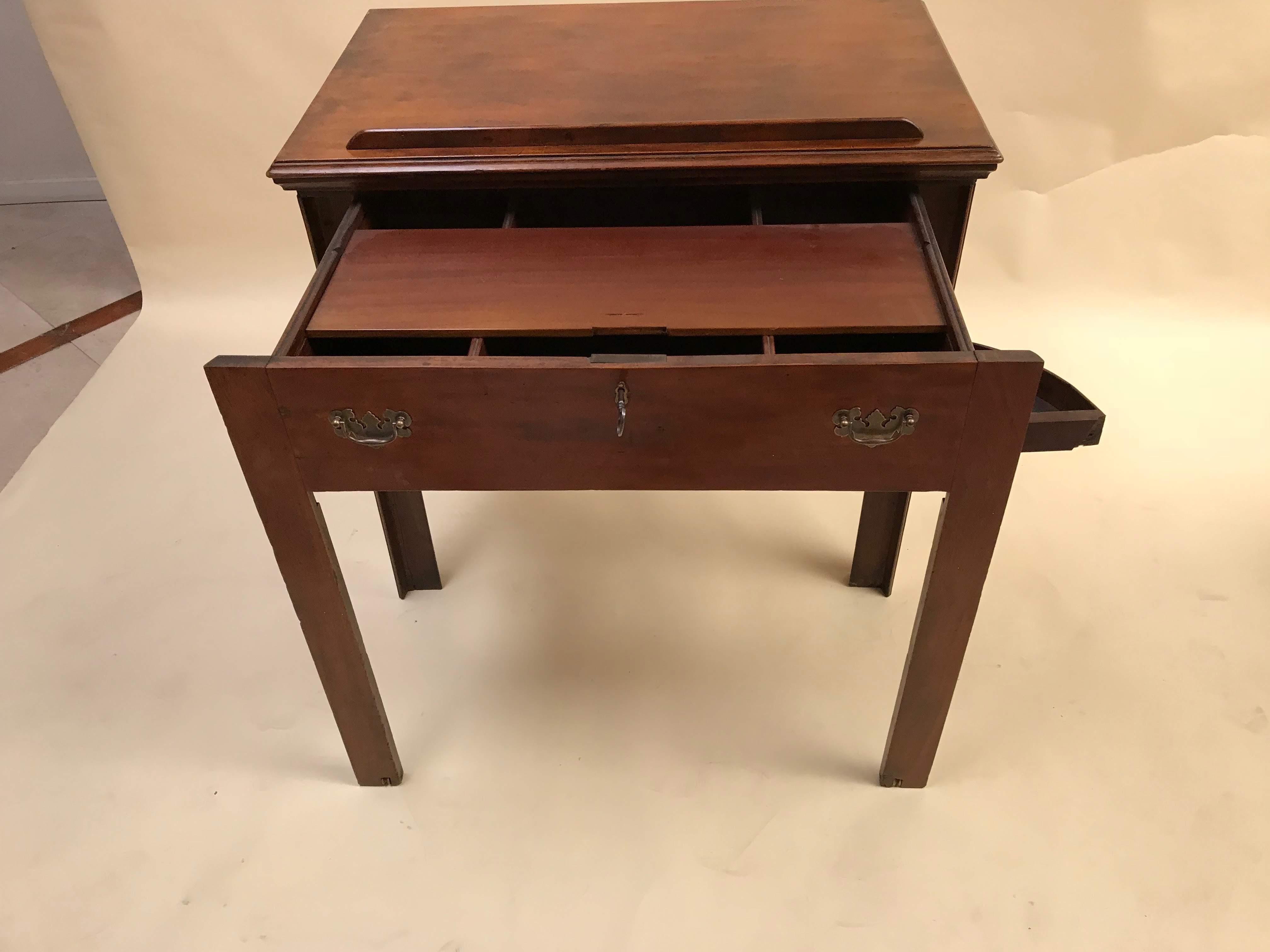 Late 18th Century English Mahogany Architect’s Table  For Sale 6