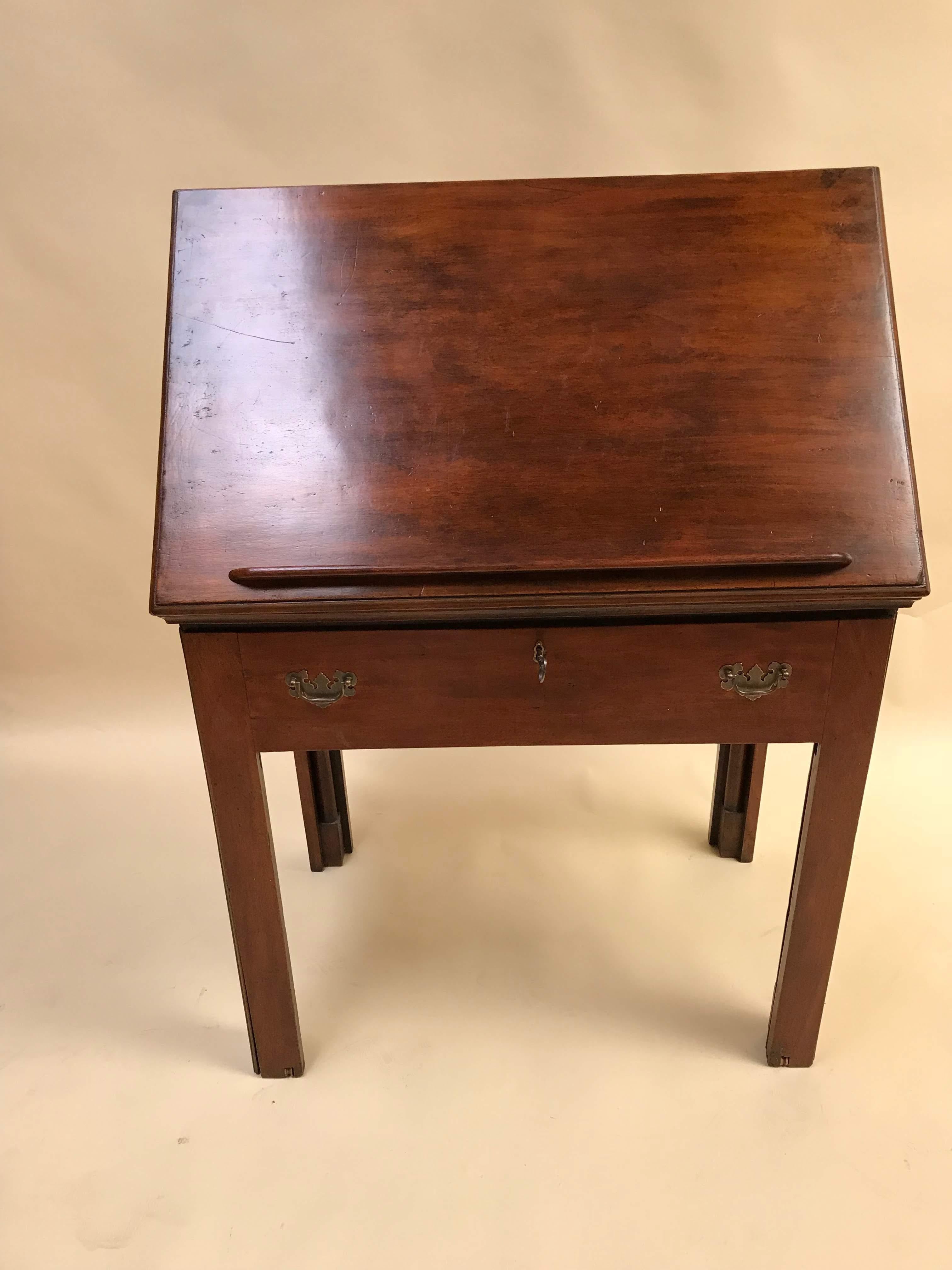 Late 18th Century English Mahogany Architect’s Table  For Sale 5