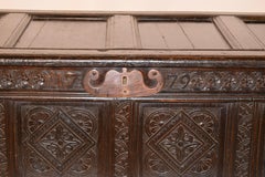 Late 18th Century English Oak Blanket Chest